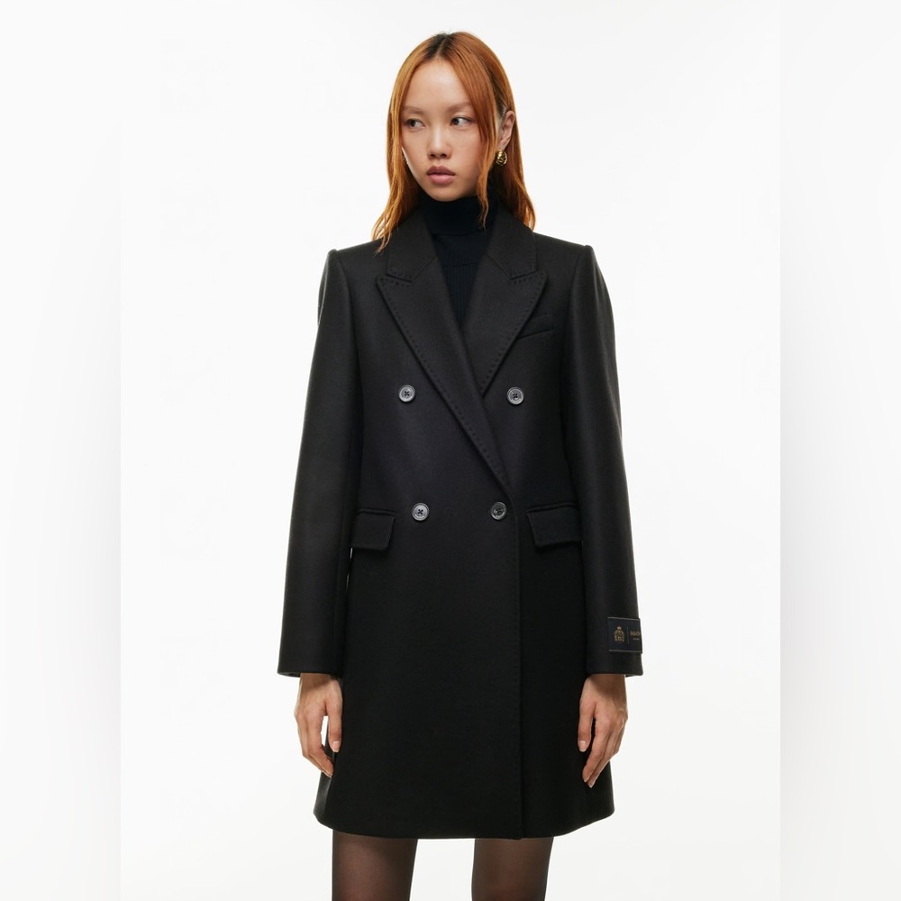 ARITZIA BABATON The Constant™ Coat Mid in Black Size Large